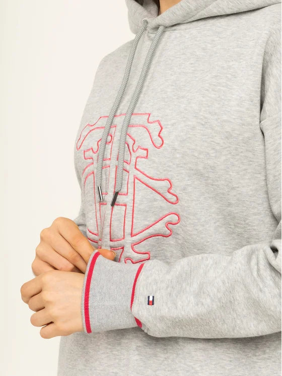 Tommy Hilfiger Perry Monogram Fleece Hoodie Dress - Image 3